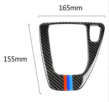 2006-2012 Bmw 3Series E9x Generation Carbon fiber Auto shifter plate.