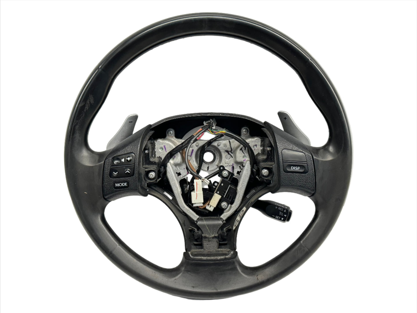Genuine 2006 Lexus IS250 steering wheel with airbag.