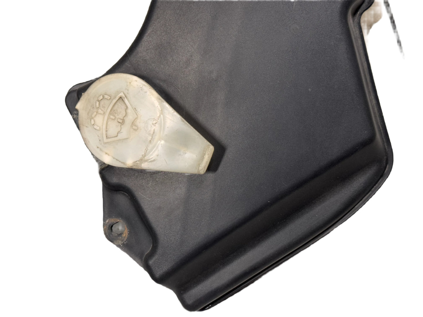Genuine 2000 Bmw 323i E46 windshield washer reservoir with pumps.