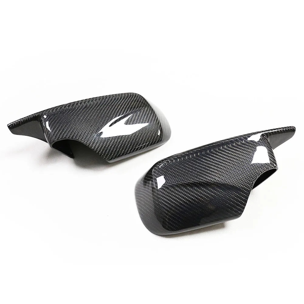 1998-2005 Bmw 3Series E46 Carbon Fiber/Black Pattern Side Mirror Caps.