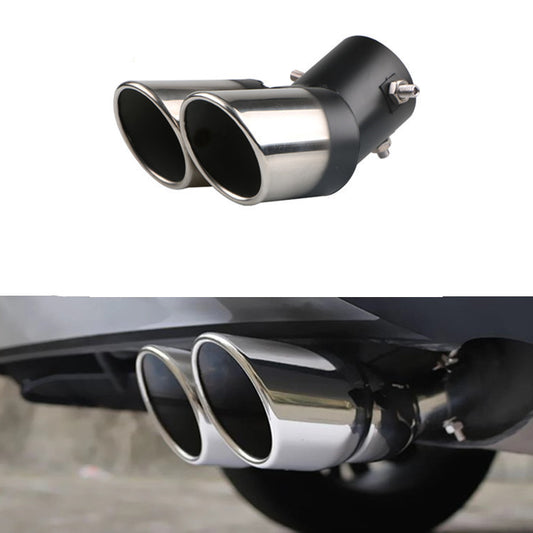Stainless Steel modified dual exhaust tip