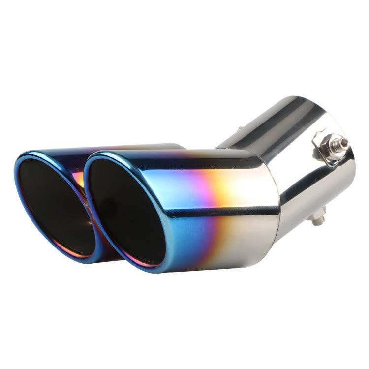 Stainless Steel modified dual exhaust tip