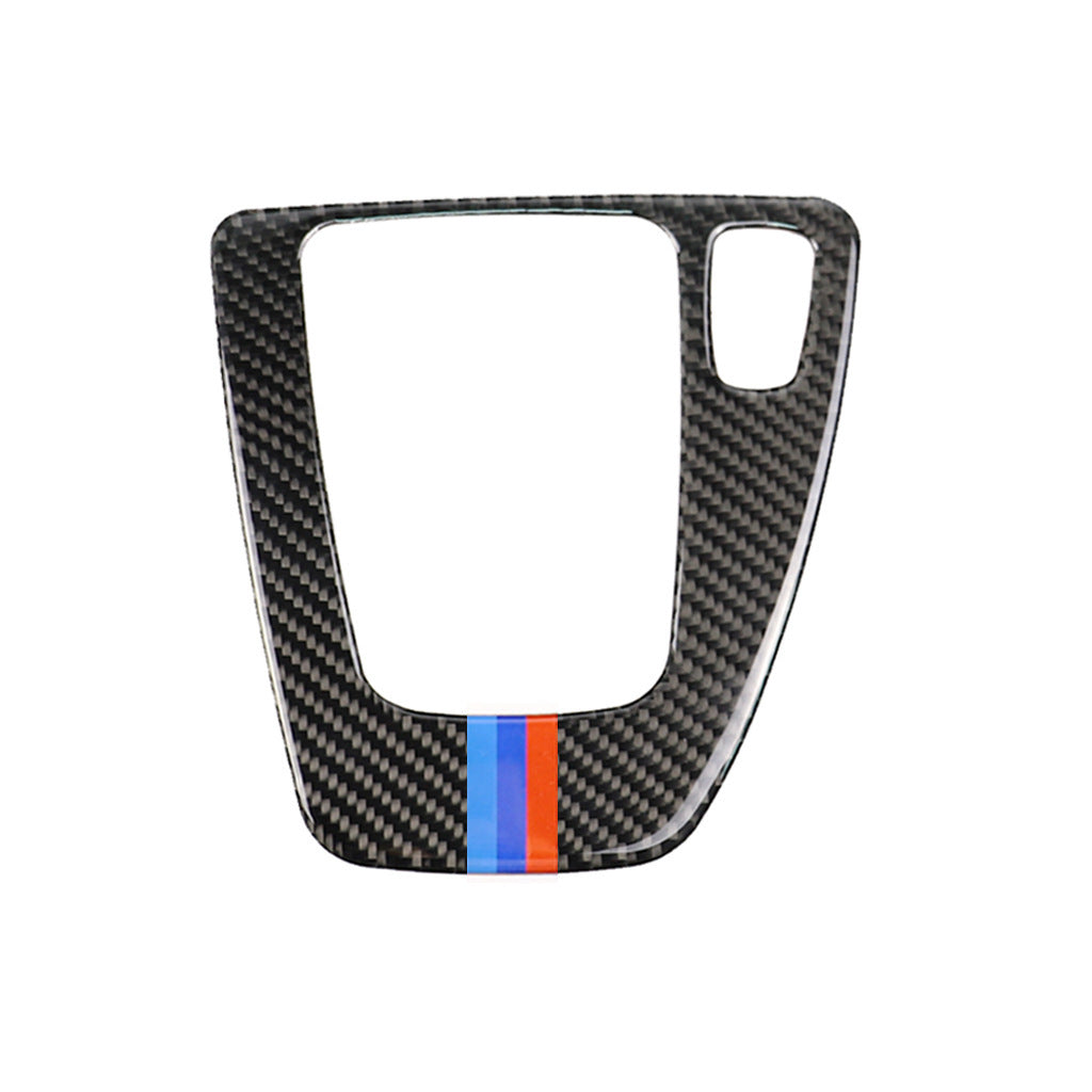 2006-2012 Bmw 3Series E9x Generation Carbon fiber Auto shifter plate.