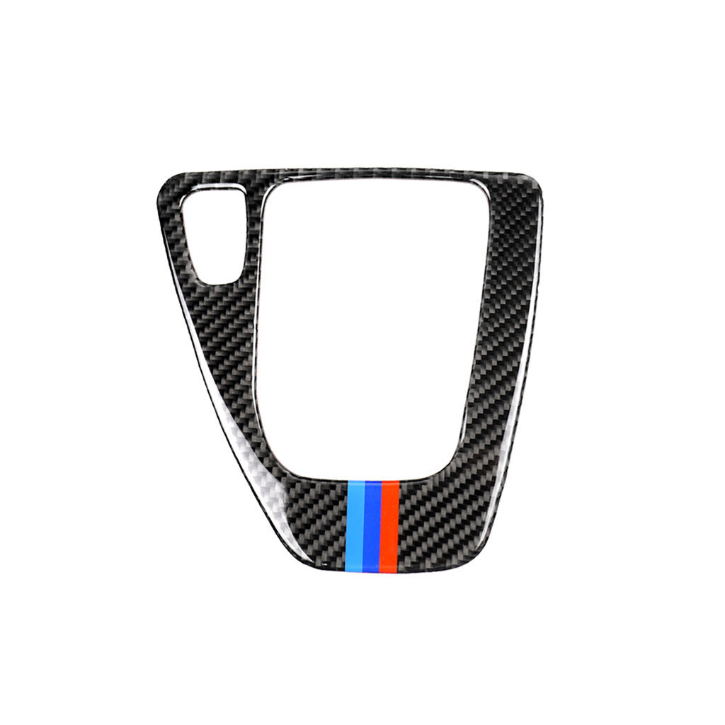2006-2012 Bmw 3Series E9x Generation Carbon fiber Auto shifter plate.
