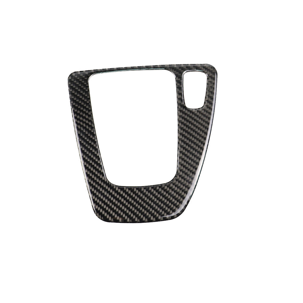 2006-2012 Bmw 3Series E9x Generation Carbon fiber Auto shifter plate.