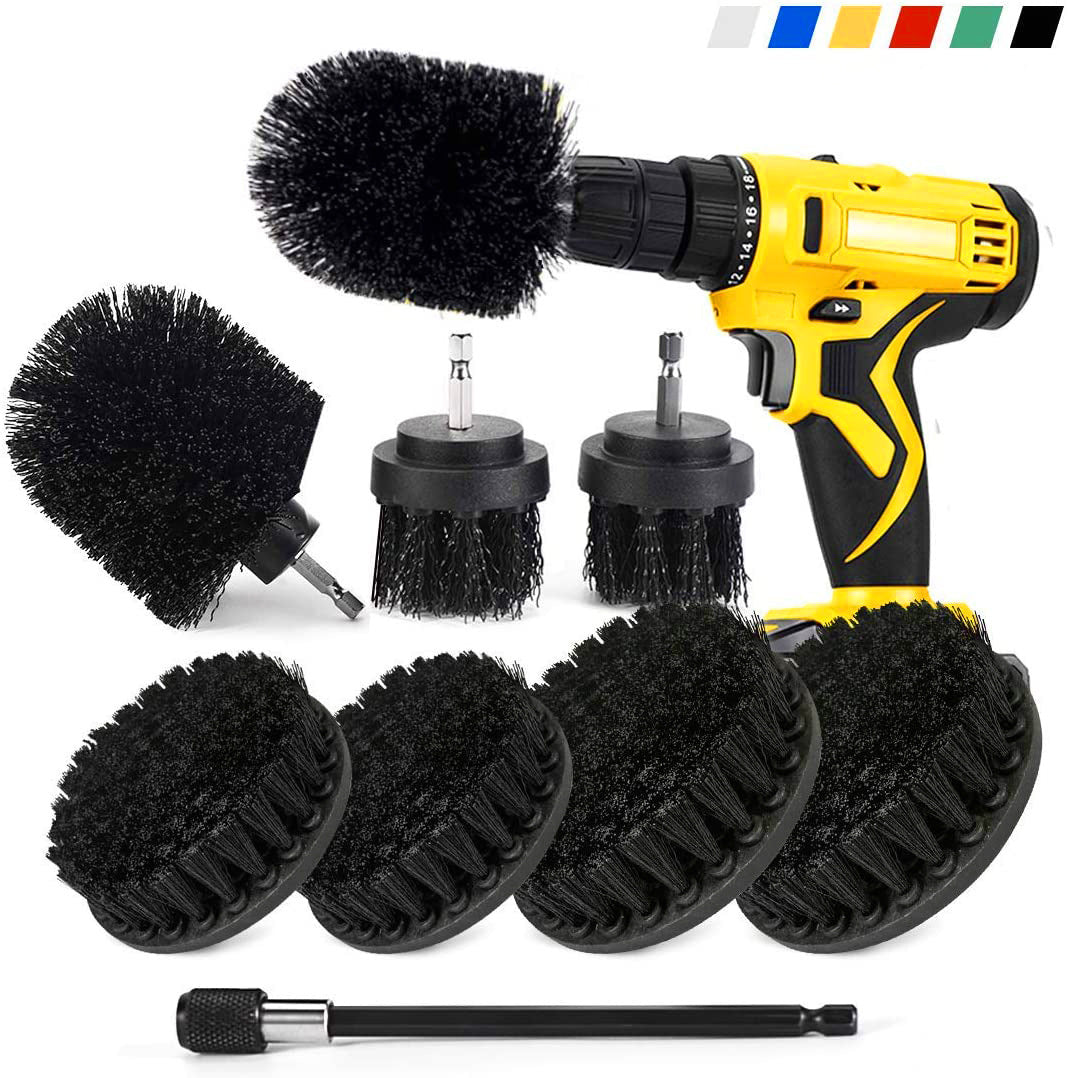 Auto Detailing Electric Drill Head Cleaning Brush.