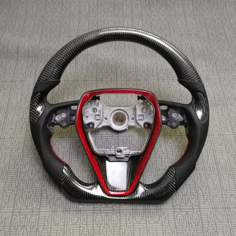 8th Generation Toyota Camry Carbon Fiber Sport Custom Steering Wheel.
