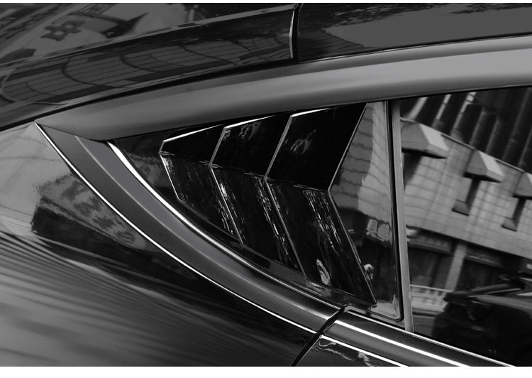 2020-2023 Tesla Model Y Shutter Deflector Rear Triangle Window Sticker