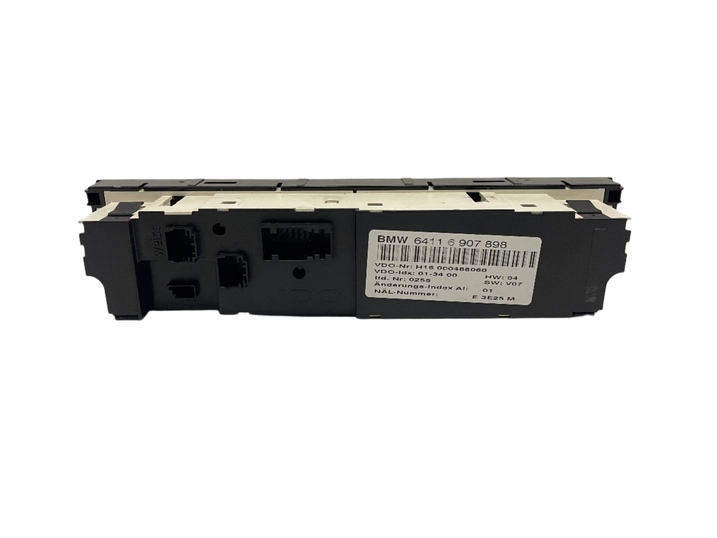 Bmw E46 hvac control back
