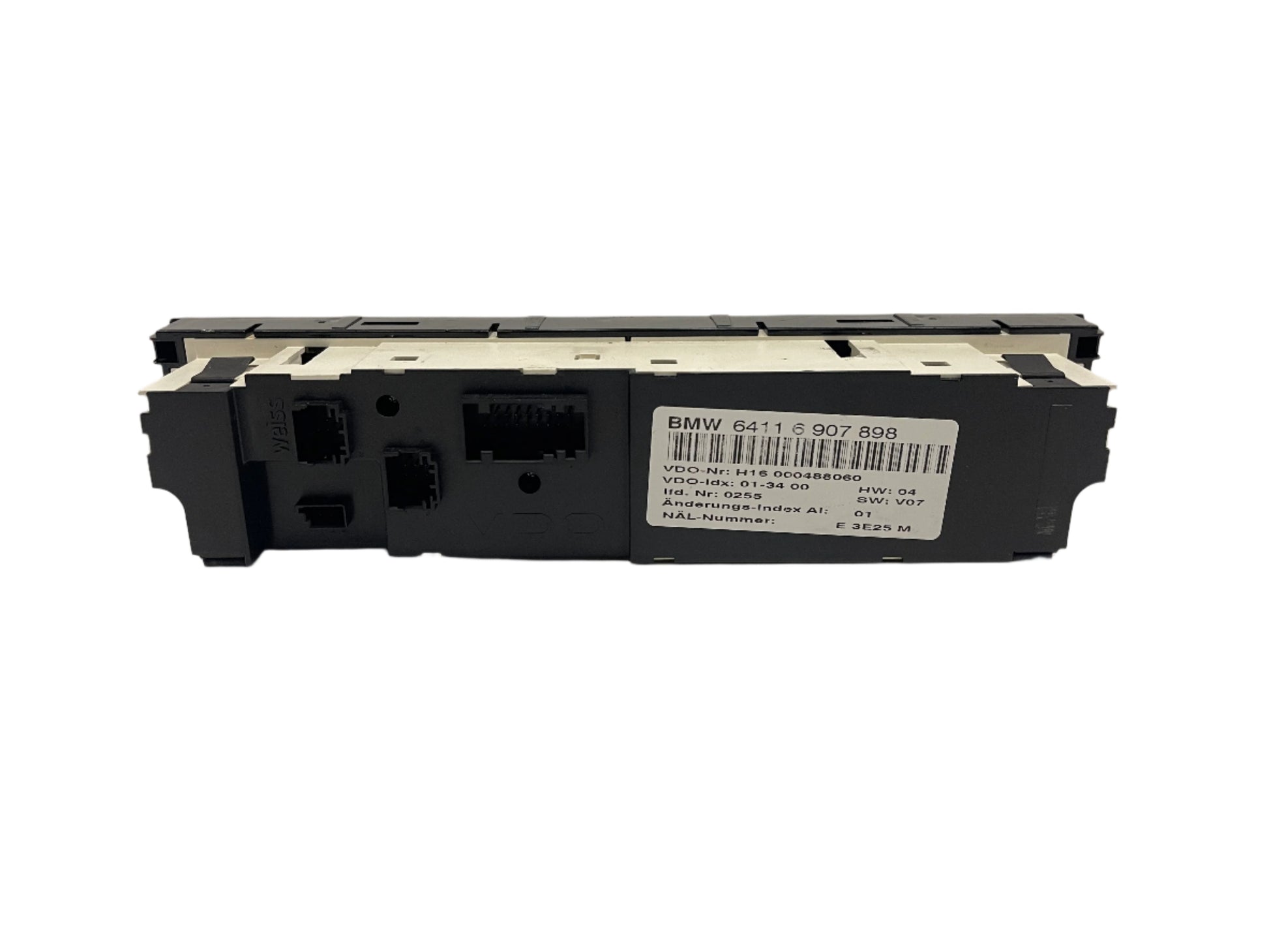 Bmw E46 hvac control back