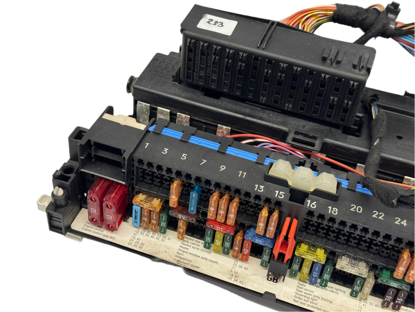 Bmw E46 fusebox