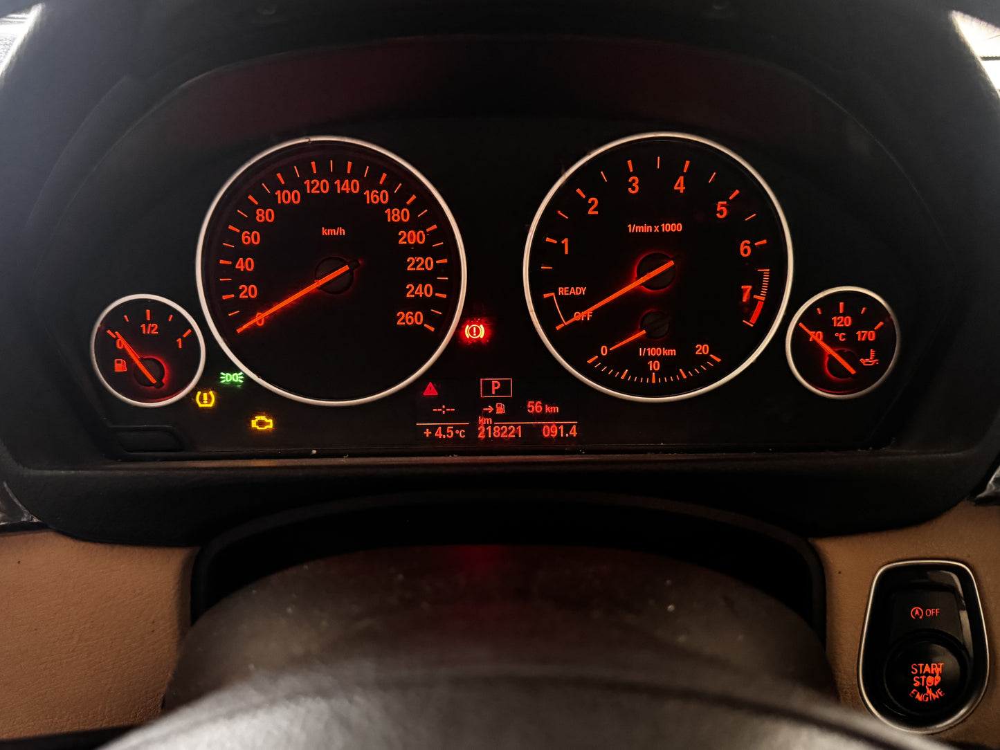 Genuine 2013 Bmw 328i Xdrive F30 cluster.