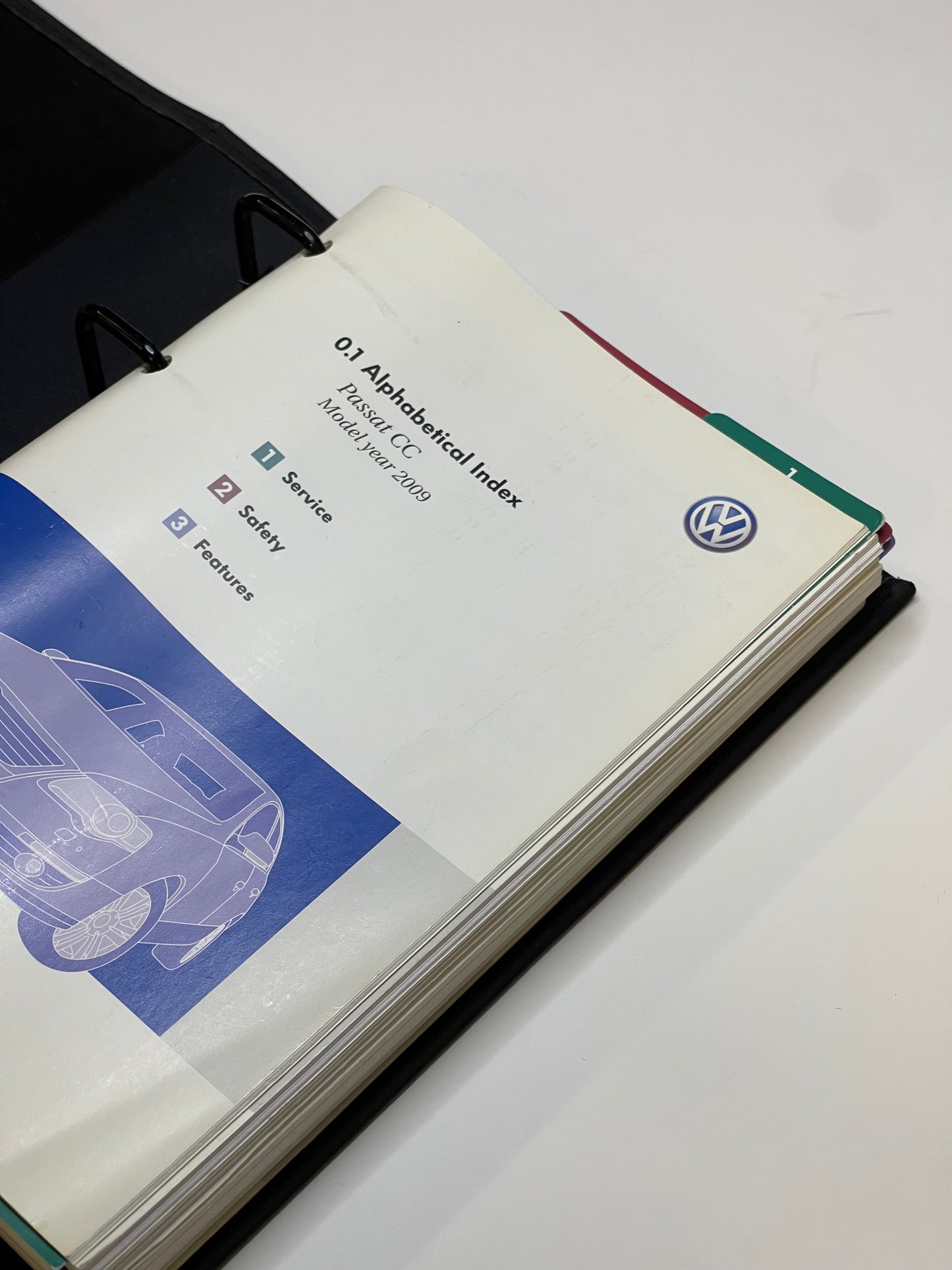 2009 Volkswagen Passat CC Owner's Manual.