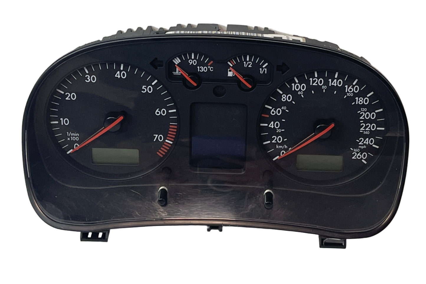 Genuine 1998-2004 Volkswagen Golf (MK4) cluster.