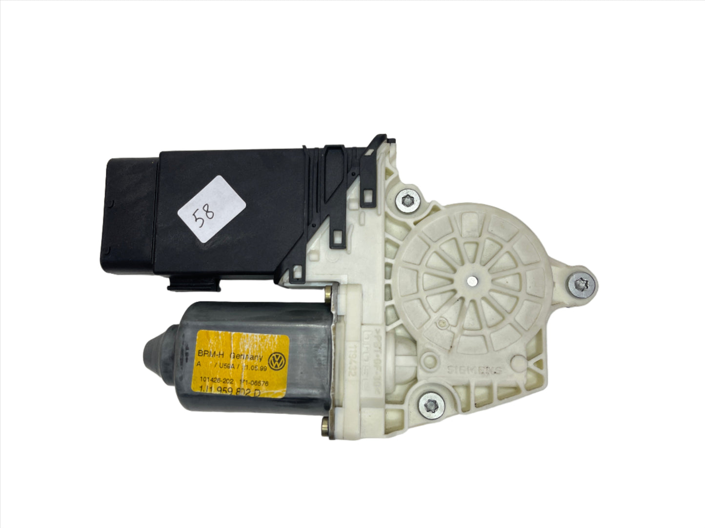 Genuine 1998-2004 Volkswagen Golf (Mk4) RF door window motor.