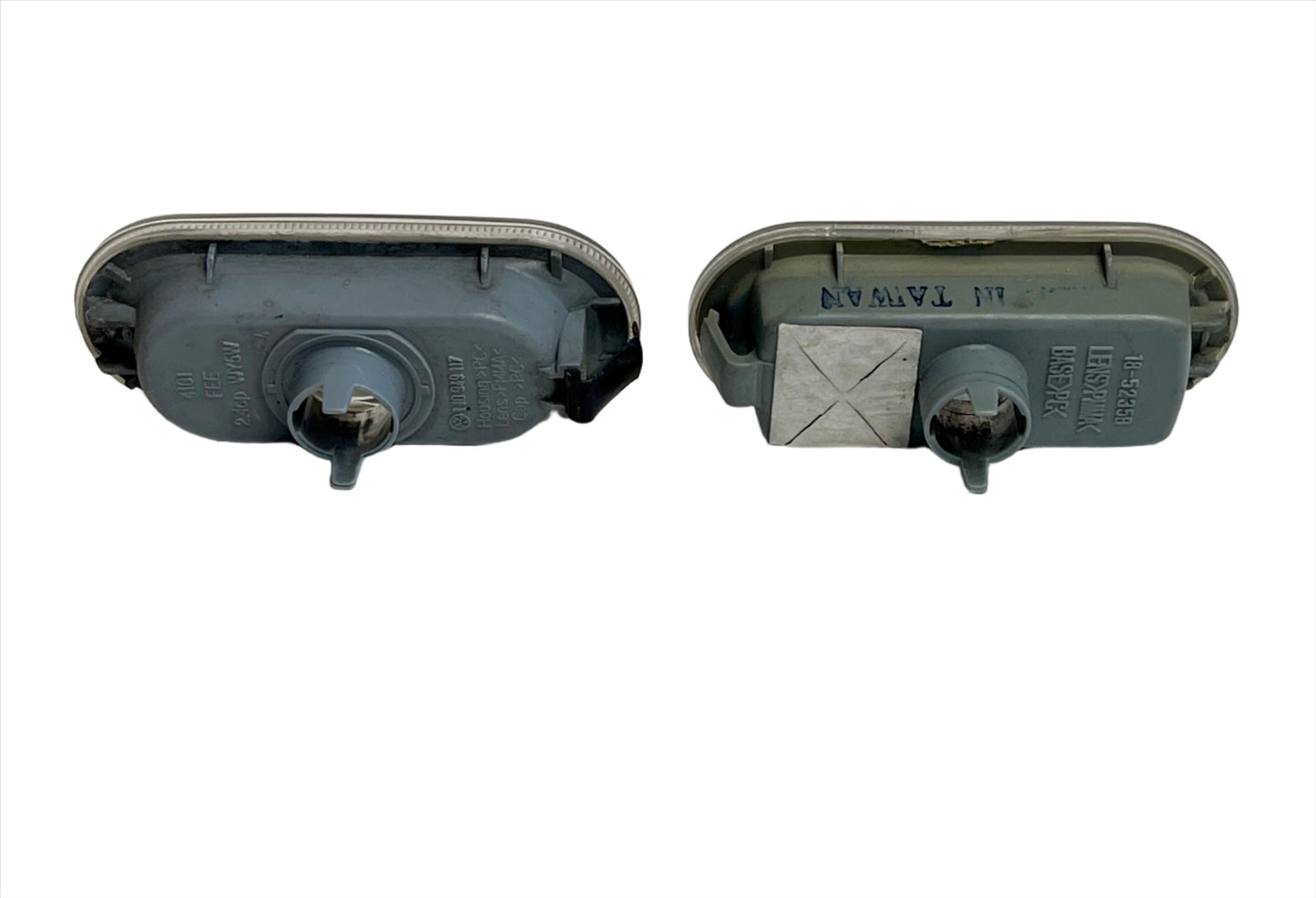 Genuine 1998-2004 Volkswagen Golf/Jetta (Mk4) fender side markers.