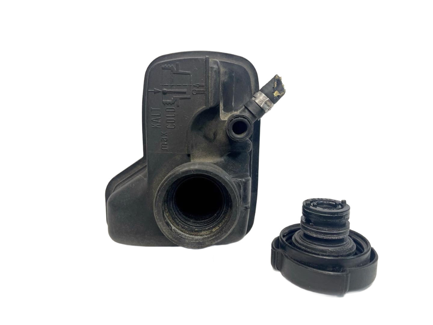 Genuine 1995-2003 Bmw 5series engine coolant reservoir for Inline6 engines.