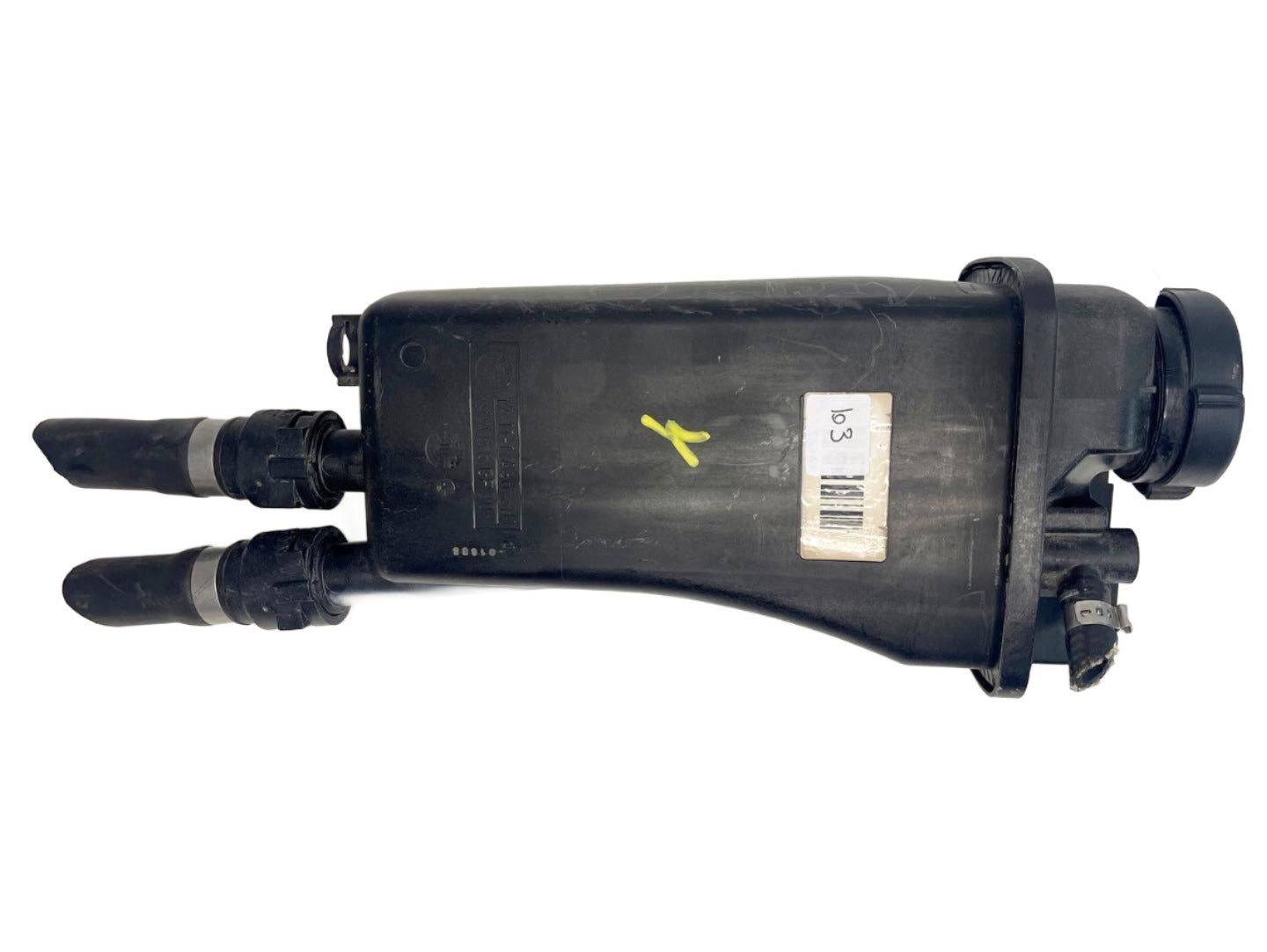 Genuine 1995-2003 Bmw 5series engine coolant reservoir for Inline6 engines.