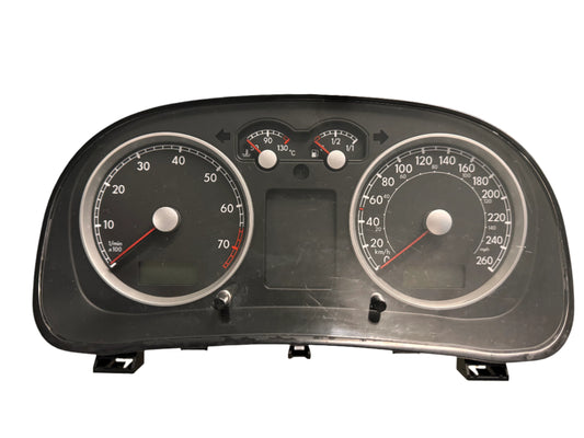 Genuine 2008-2009 Volkswagen Jetta City cluster.