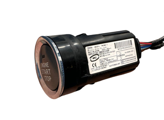 Genuine 2006 Lexus IS250 engine push start stop button.
