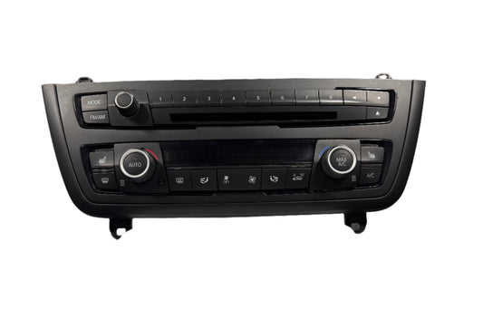 Genuine 2013 Bmw 328i Xdrive F30 main control panel for radio/hvac.