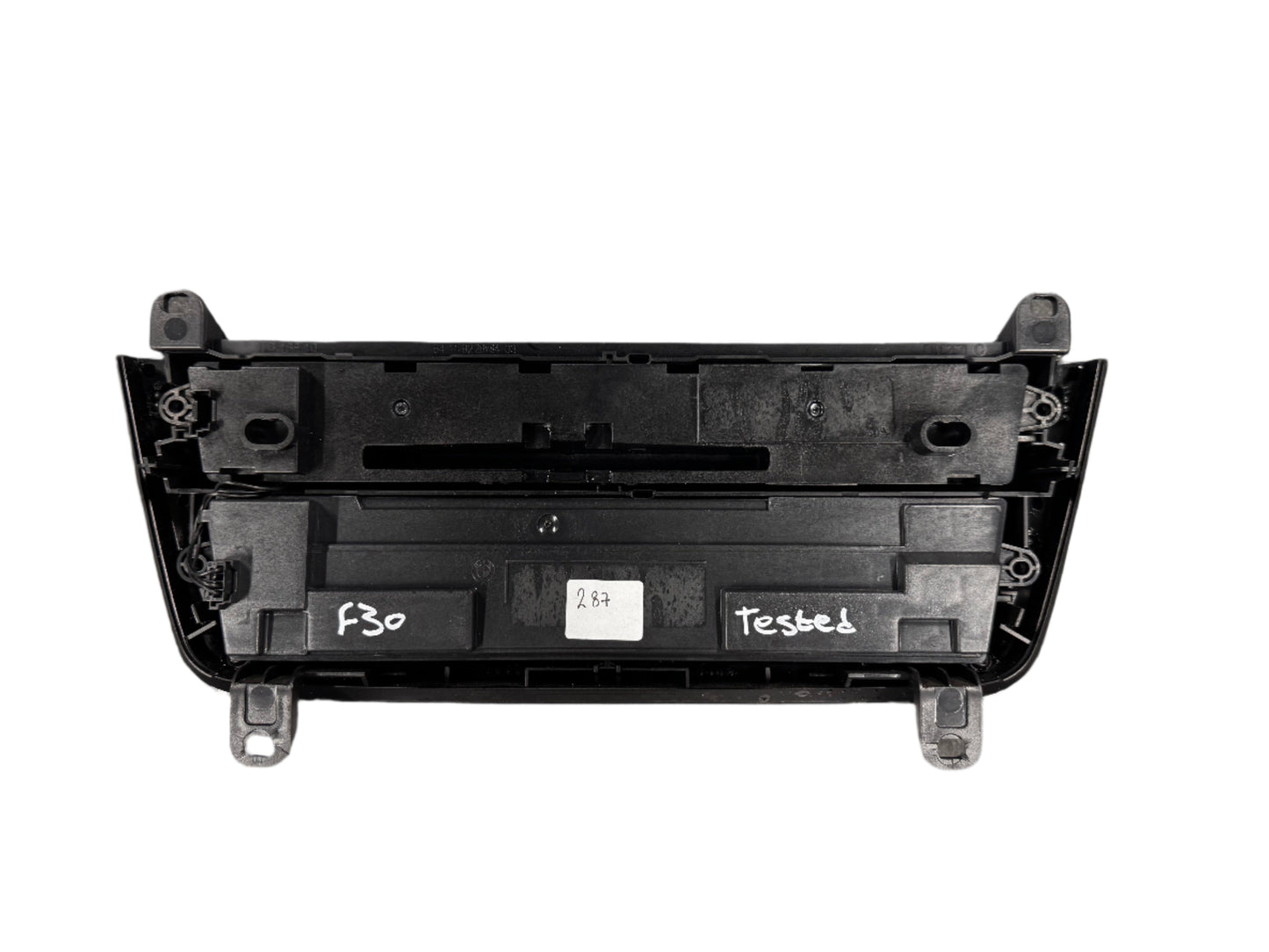 Genuine 2013 Bmw 328i Xdrive F30 main control panel for radio/hvac.