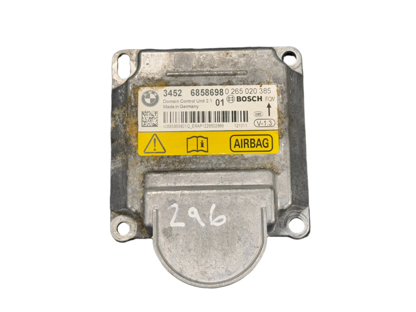 Genuine 2013 Bmw 328i Xdrive F30 Srs airbag control module.
