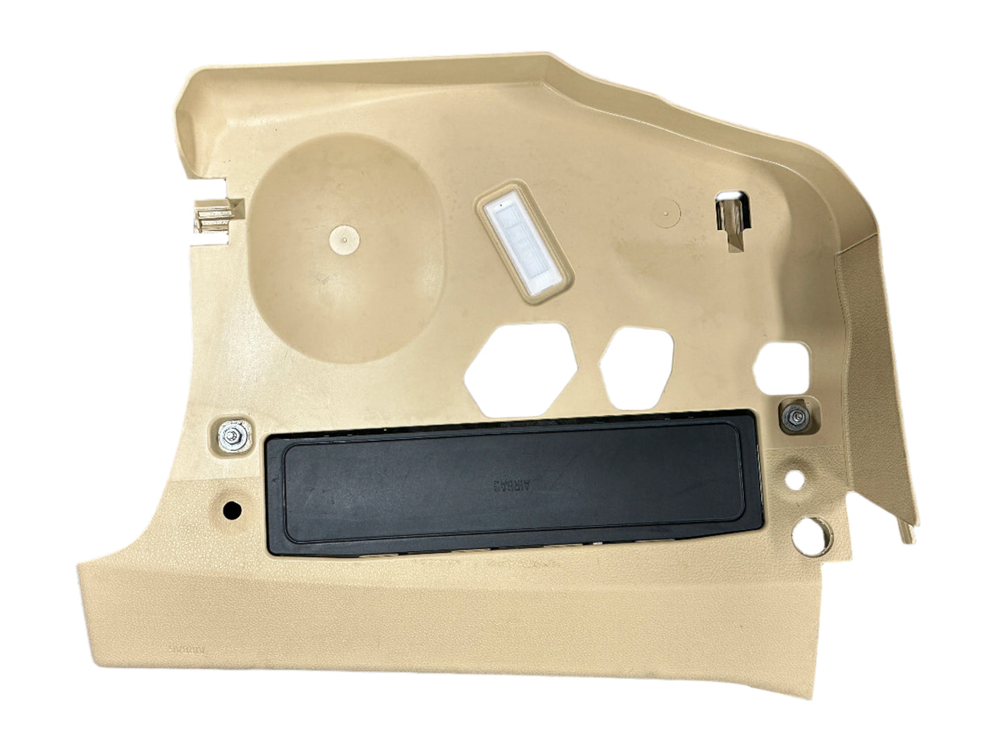 Genuine 2013 Bmw 328i Xdrive F30 passenger footwell trim with knee airbag.
