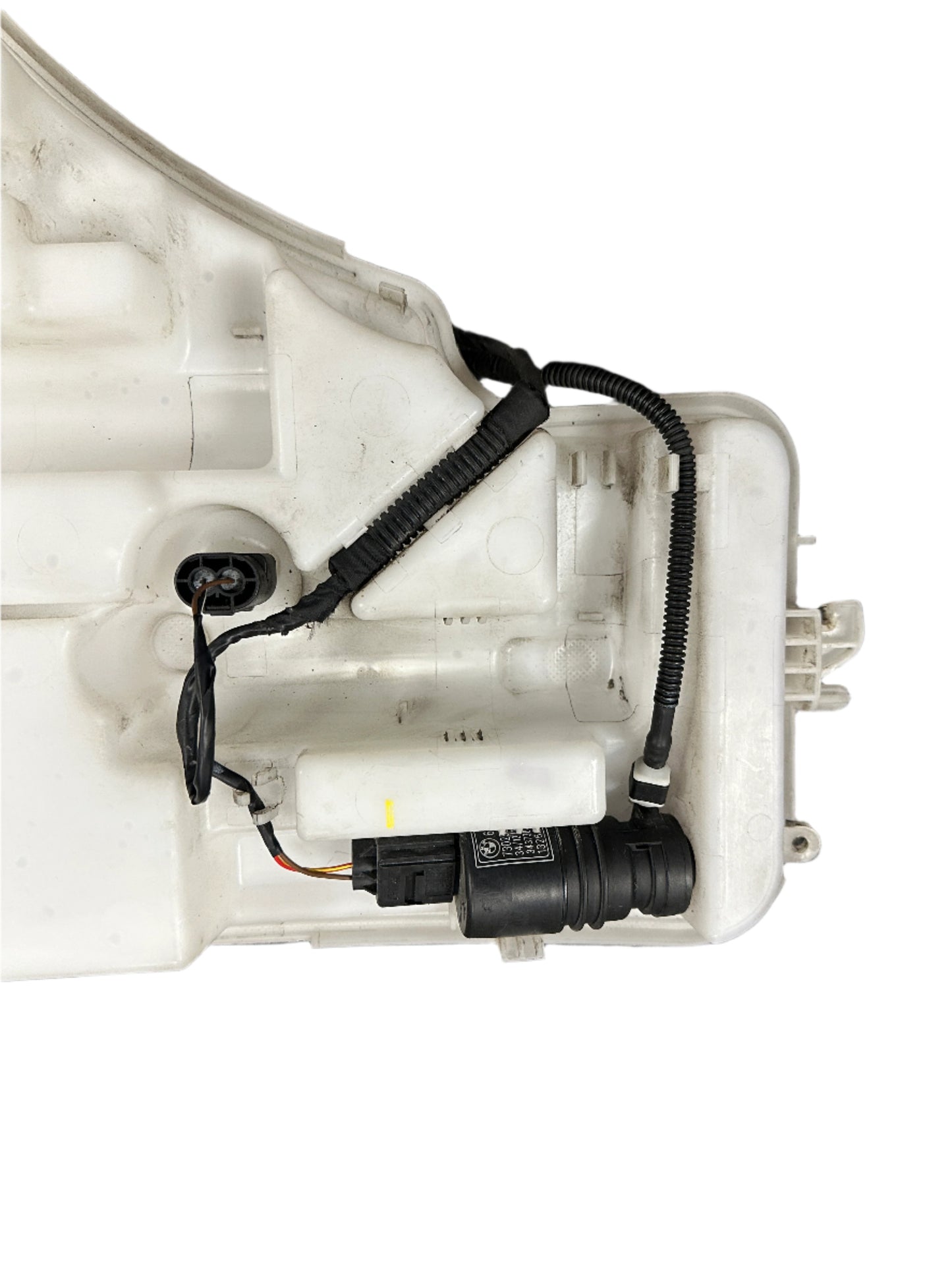 Genuine 2013 Bmw 328i Xdrive F30 windshield washer reservoir with pump.