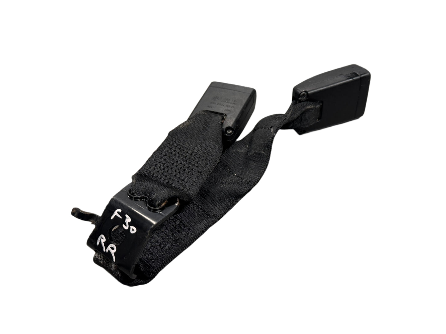 Genuine 2013 Bmw 328i Xdrive F30 right rear seatbelt buckle.