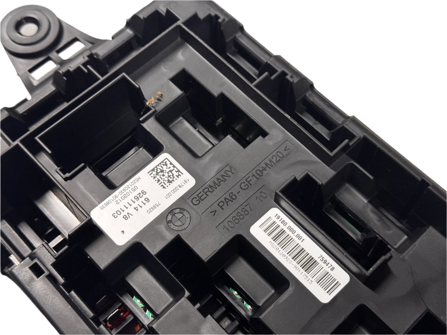 Genuine 2013 Bmw 328i Xdrive F30 rear power distribution junction fusebox.