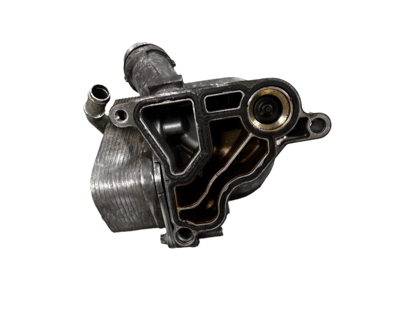 Genuine 2013 Bmw 328i Xdrive F30 engine oil filter housing assenbly with cooler.