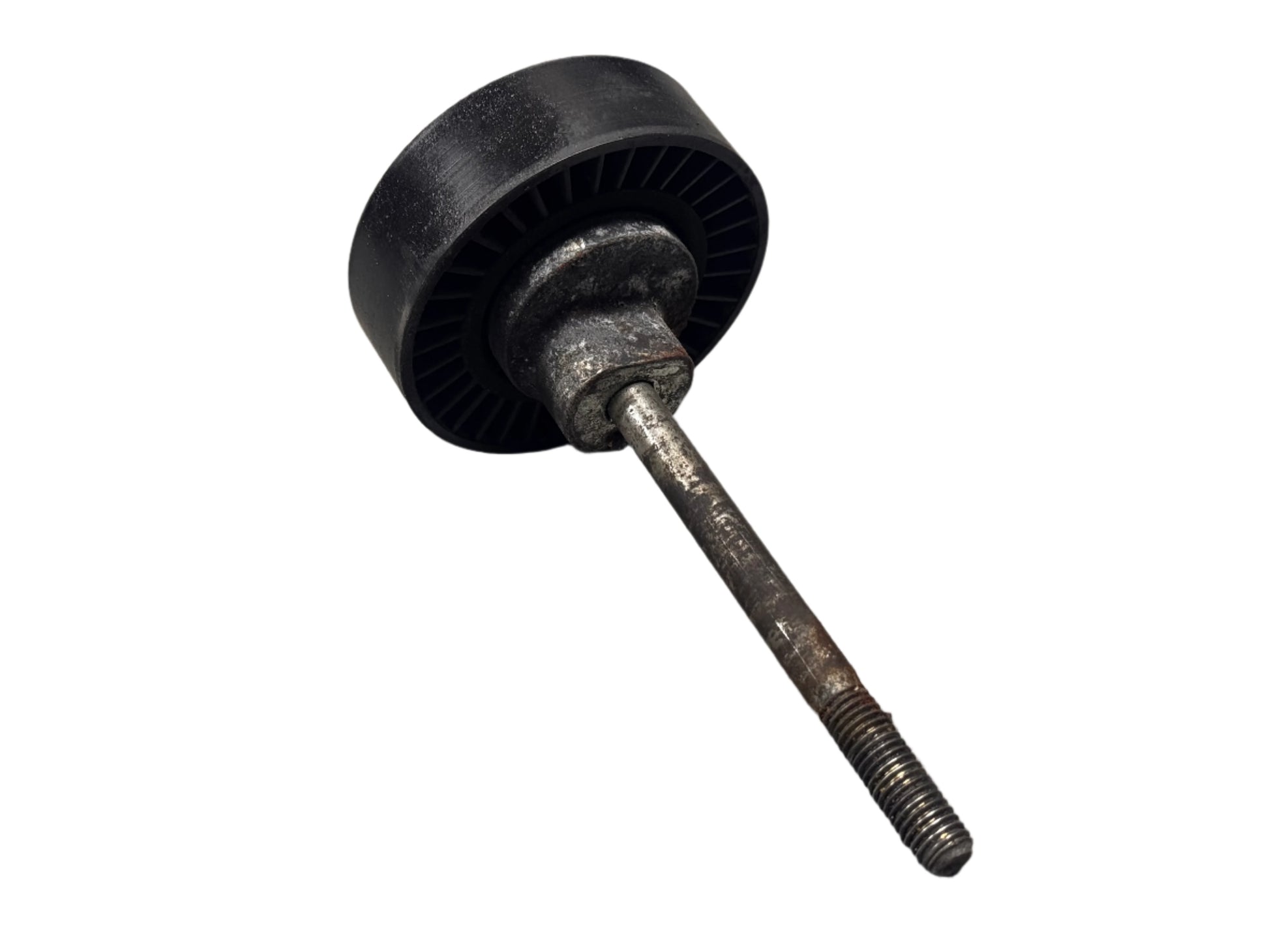BMW E46 idler pulley back shot
