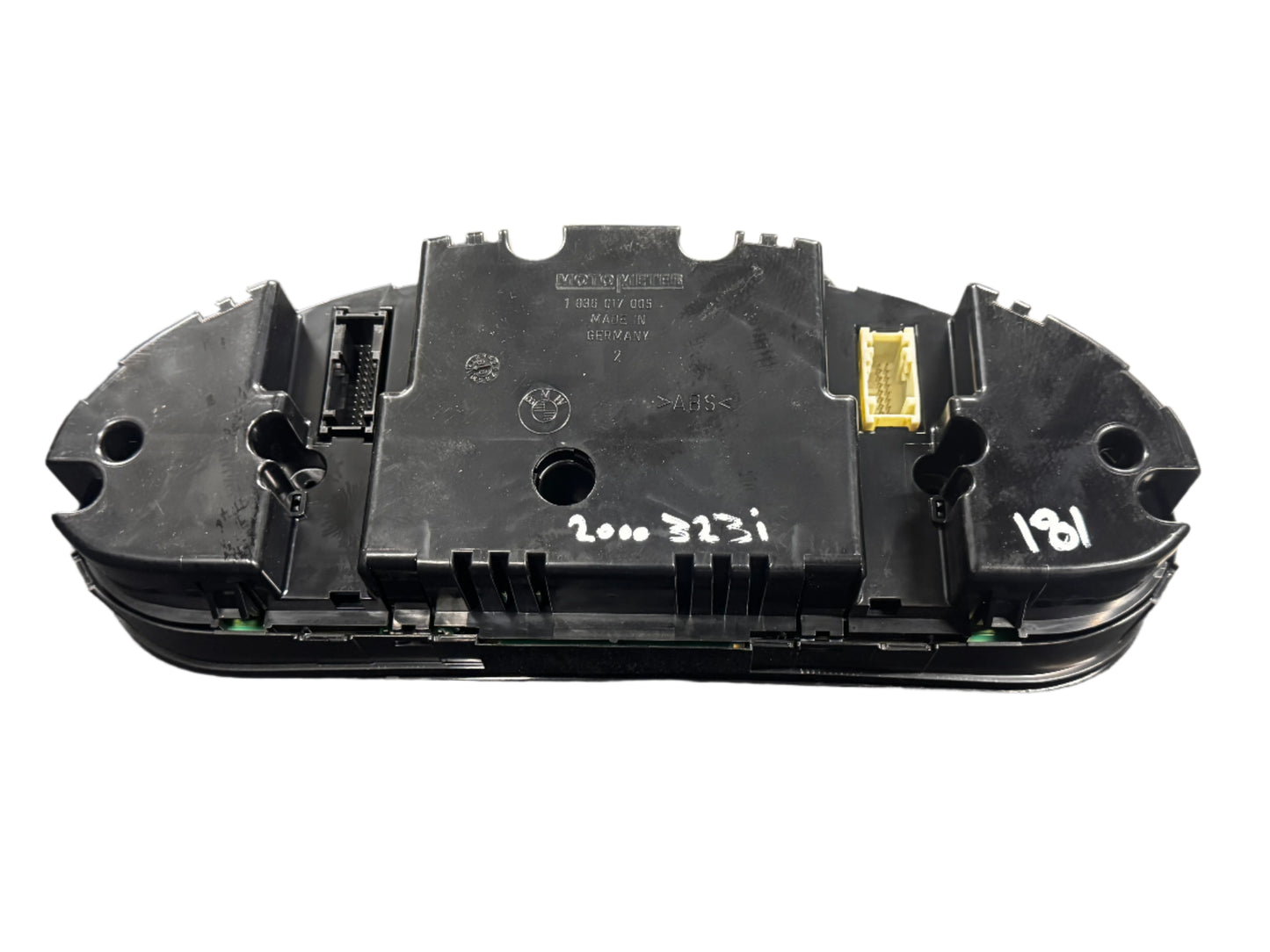 Bmw E46 cluster back