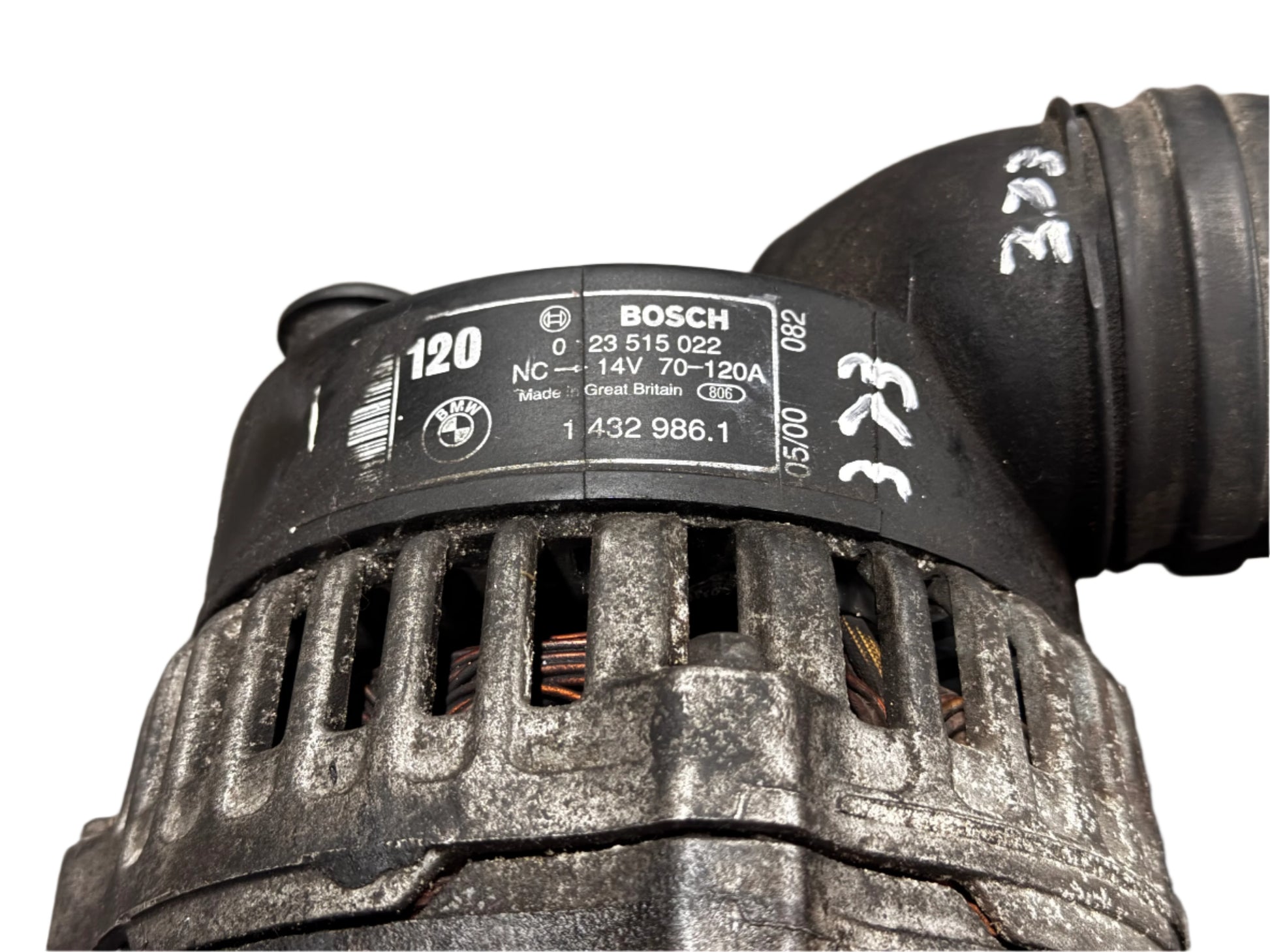 Bmw E46 alternator label