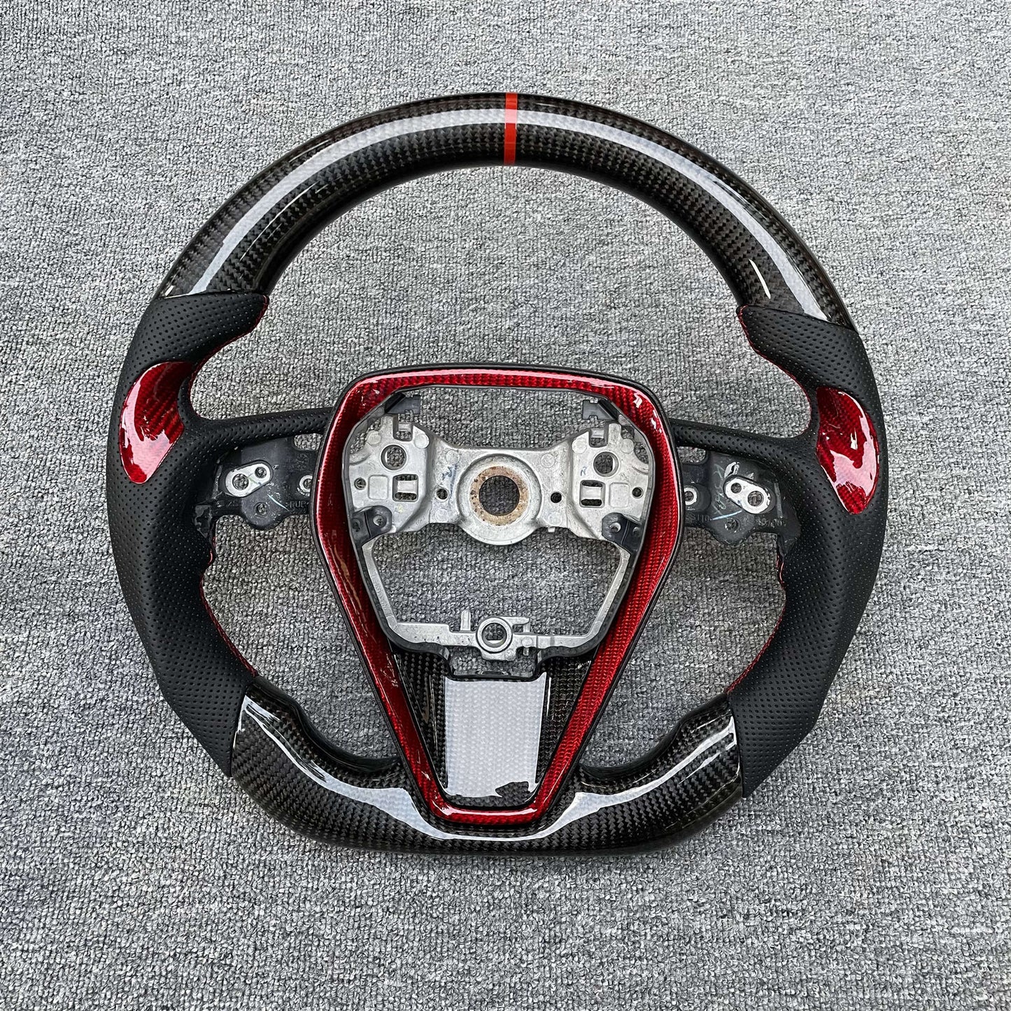 8th Generation Toyota Camry Carbon Fiber Sport Custom Steering Wheel.