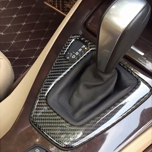 2006-2012 Bmw 3Series E9x Generation Carbon fiber Auto shifter plate.