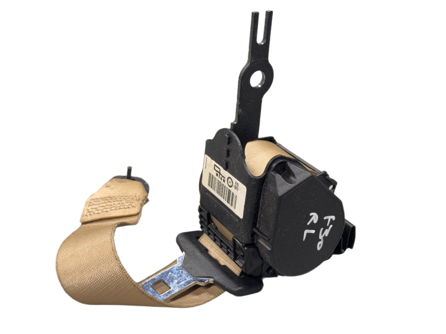 Genuine 2013 Bmw 328i Xdrive F30 rear left seatbelt retractor.